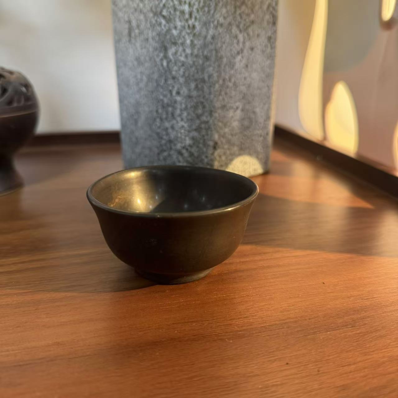 一盏雲—茶周边—冰碛岩黑色单人杯