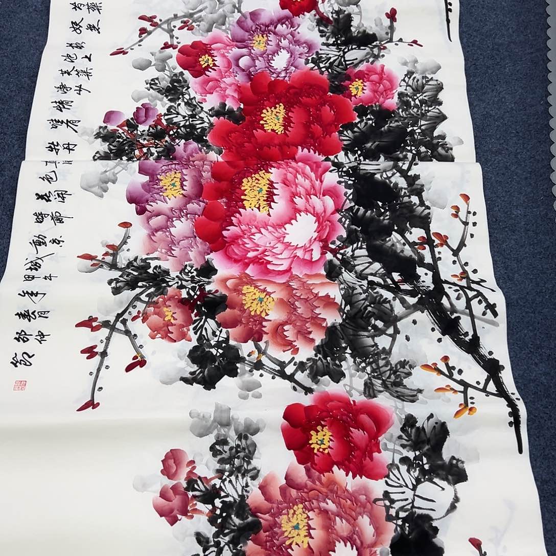 国画国画作品宣纸纯手绘