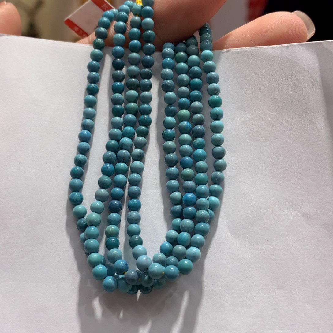 绿松石长链未镶嵌