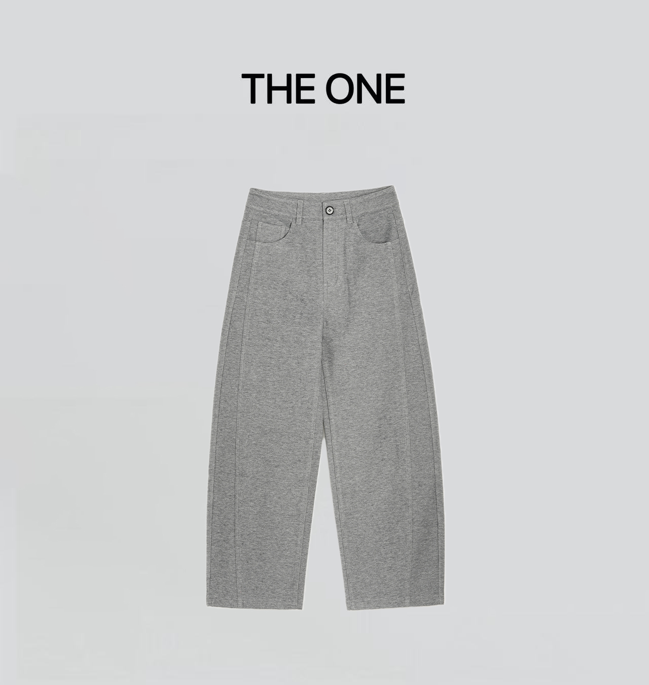 The One【慵懒裤】2025秋 版型挺括有型沉稳大气长裤N53T0072