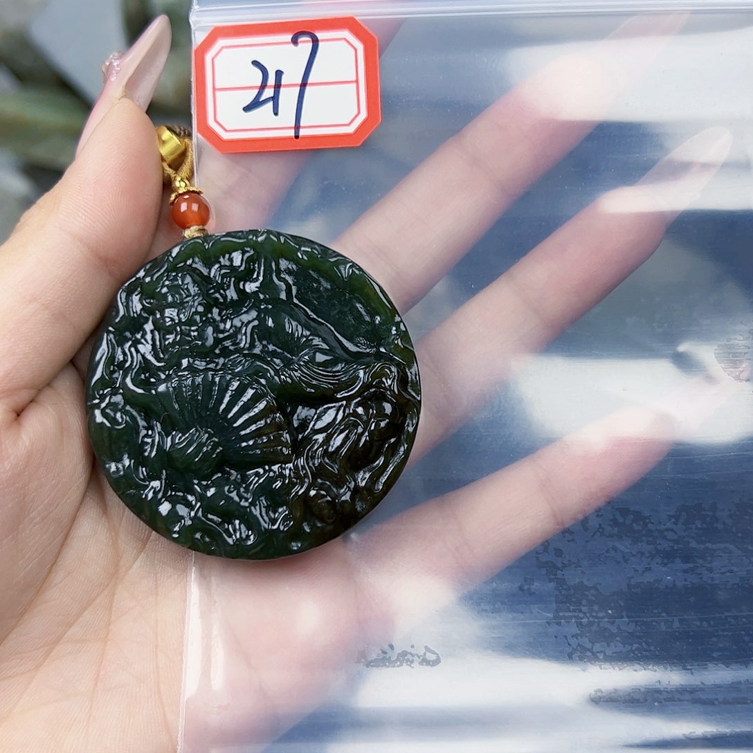 和田玉珠宝半成品未镶嵌