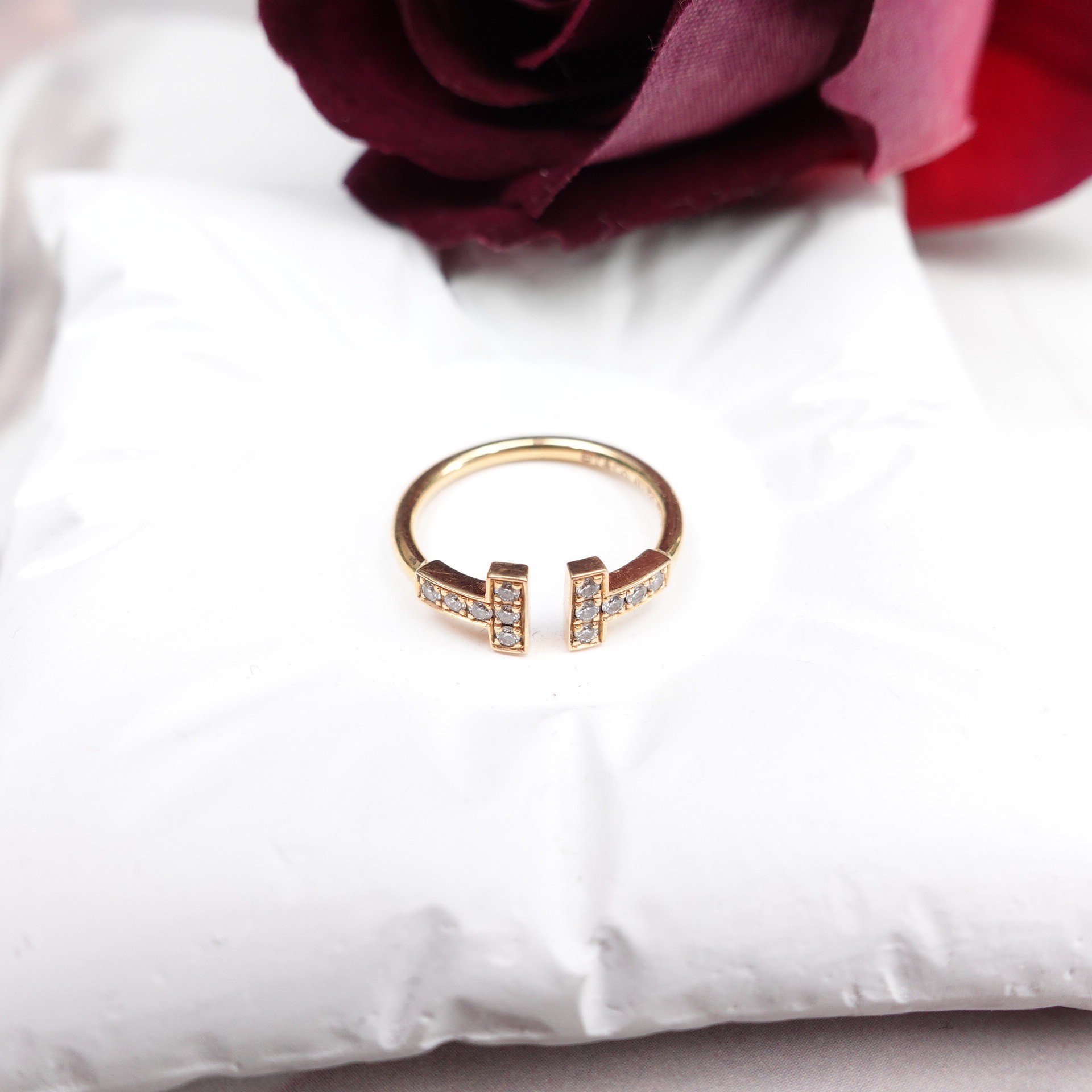 99新 Tiffany & Co./蒂芙尼 戒指/T10227624