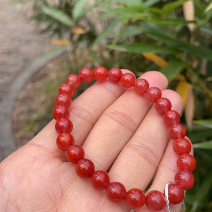南红玛瑙手串8多样性发1未镶嵌