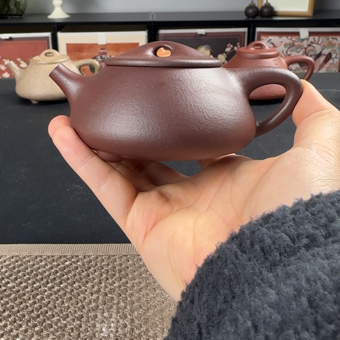 紫砂茶壶微瑕景舟