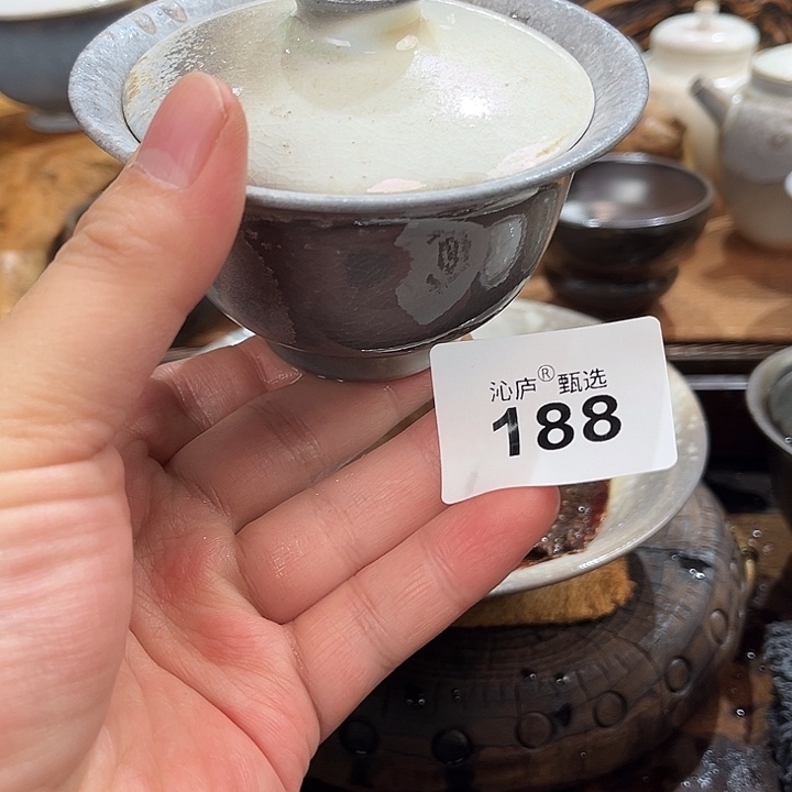 沁庐柴窑古法柴烧全手工茶具