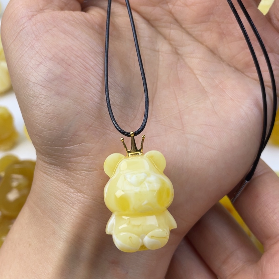 琥珀裸石未镶嵌蜜蜡