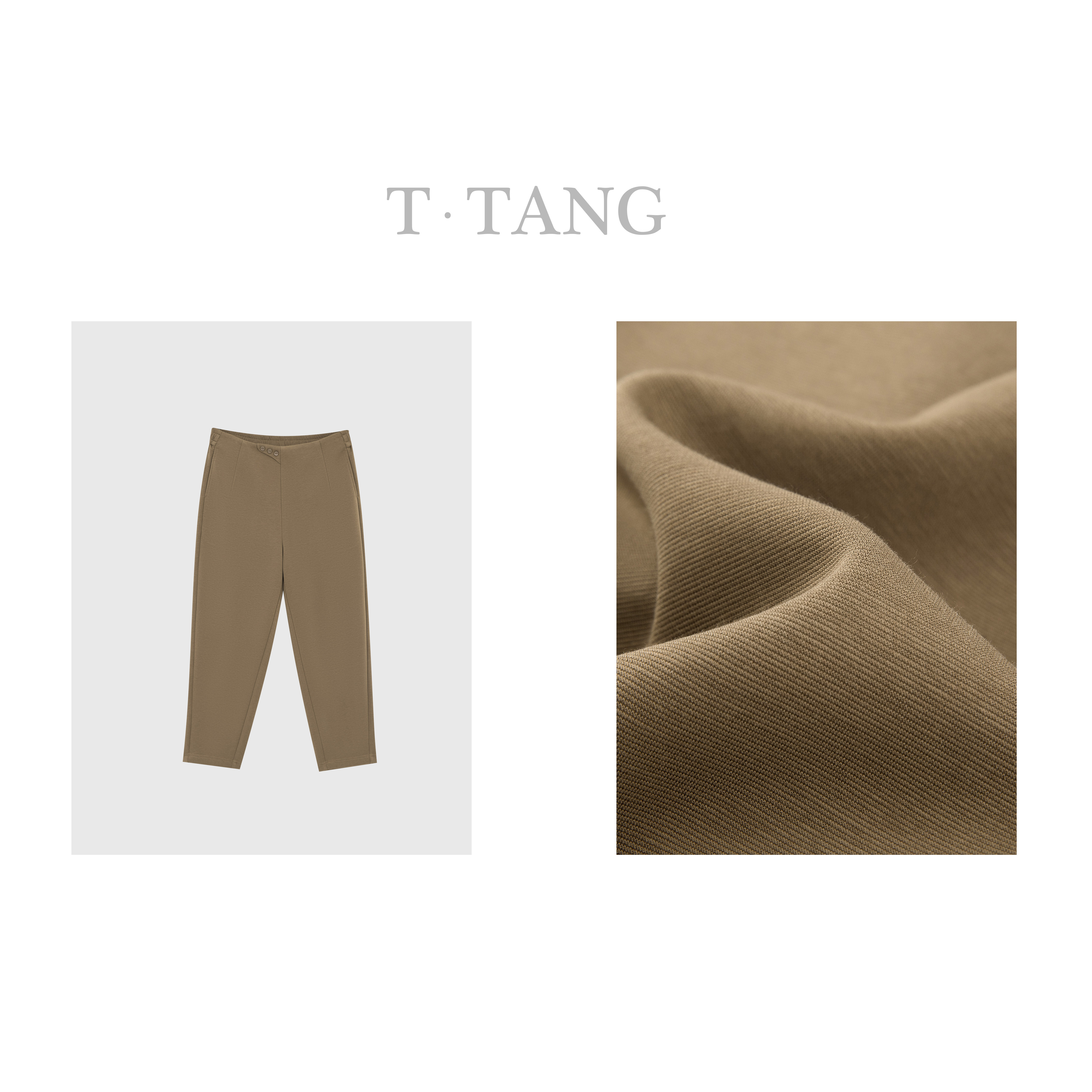 FL早秋380g罗马棉空气层时尚休闲舒适高腰显瘦哈伦小脚裤【6227】