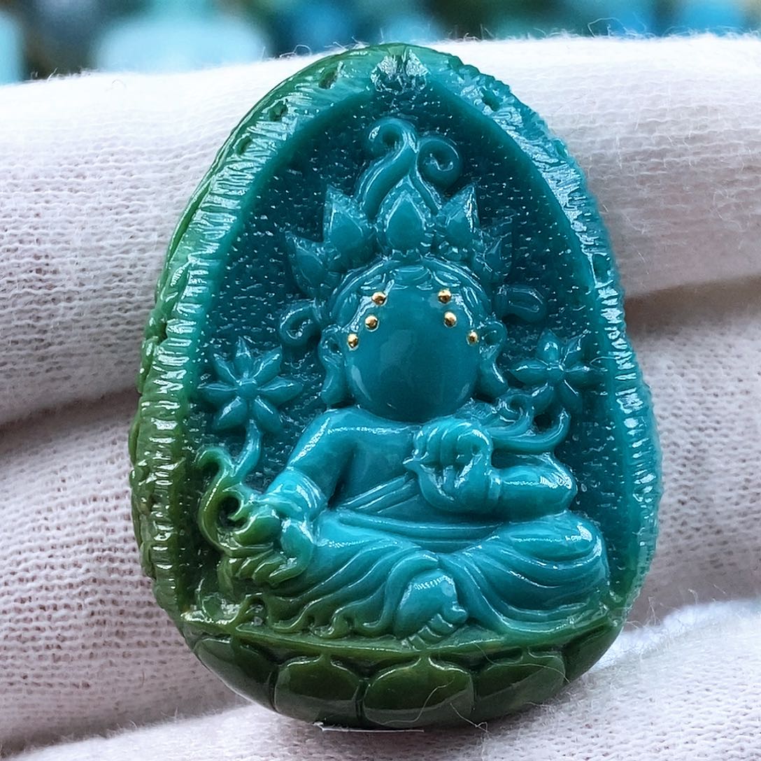 绿松石未镶嵌珠宝奇石