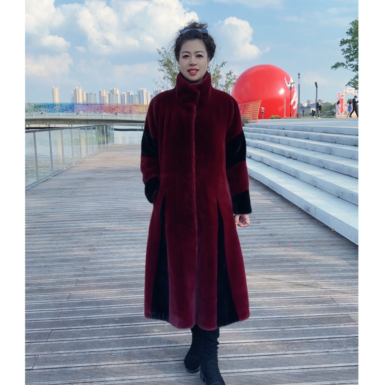 【城玮专属礼遇】 8615 冬季时尚女装一体显瘦女士高端气质百搭外套