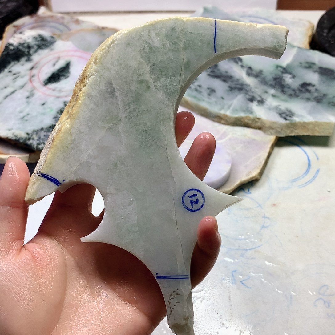 裸石翡翠翡翠裸石