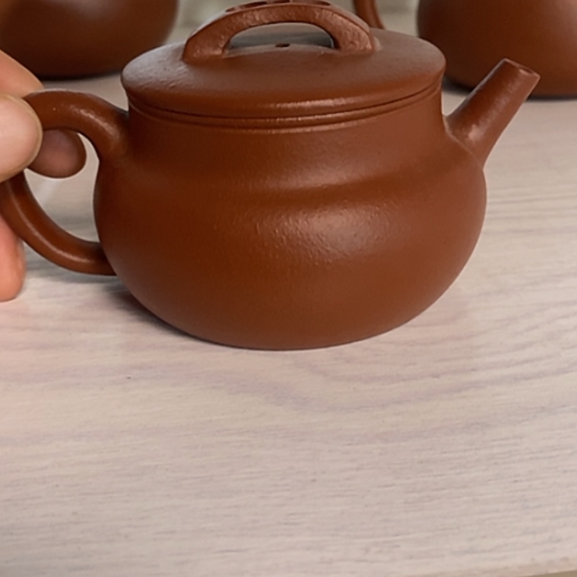 【闪购商品】紫砂茶壶朱泥半手工清仓