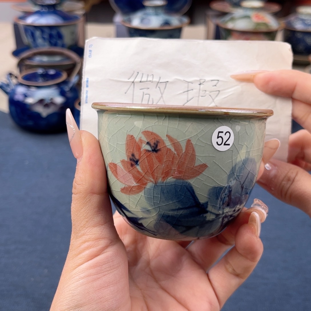 杯景德镇手绘手工茶具