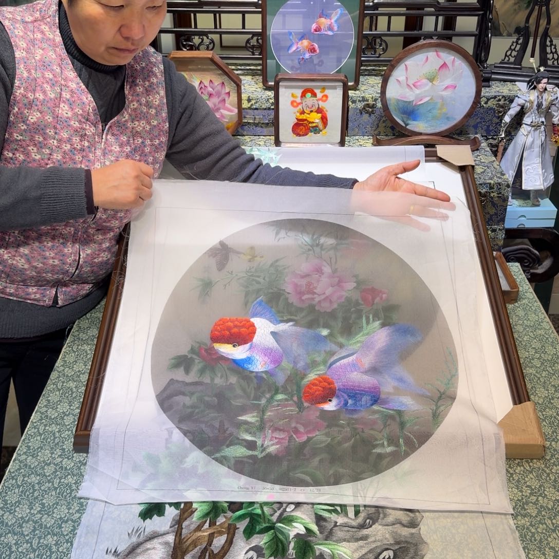 刺绣手工苏绣工艺