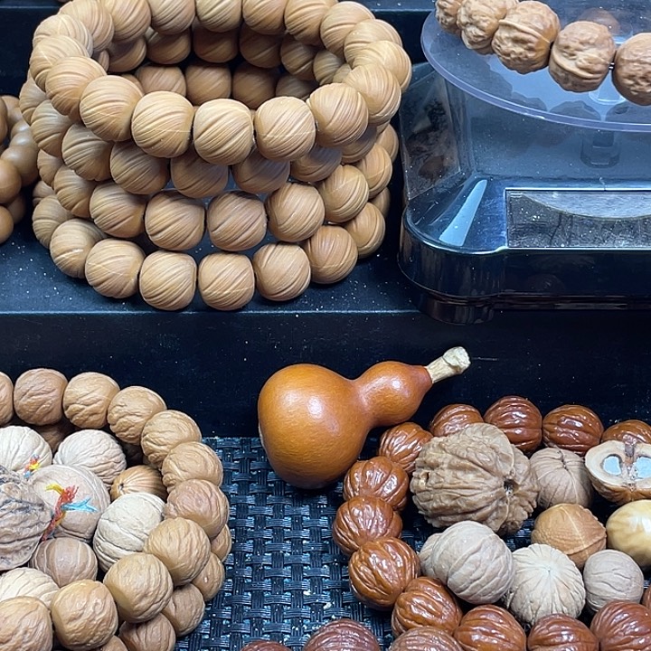 猴头核桃手串谢*怂猴头核桃