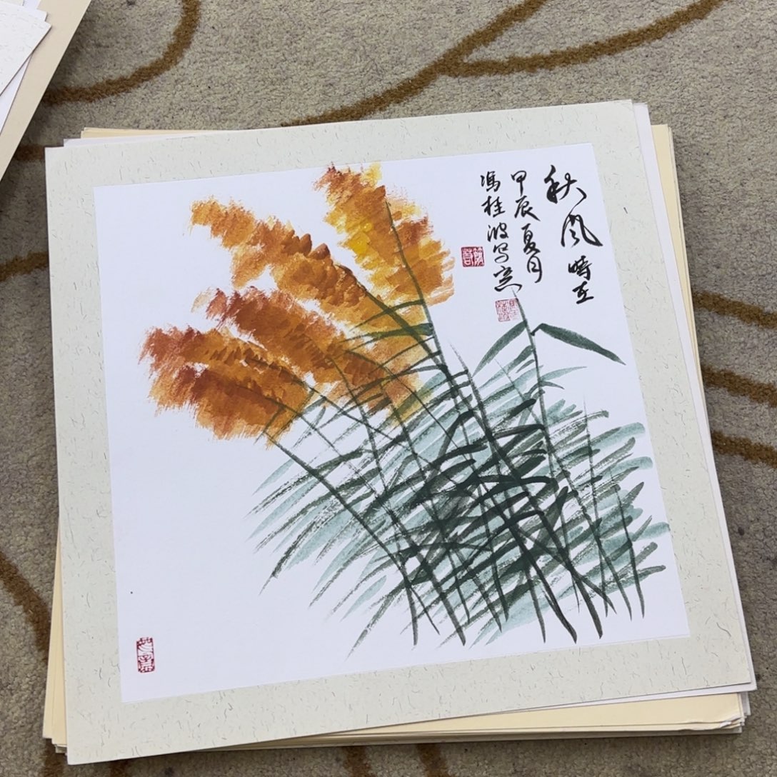 国画国画老师作品刘