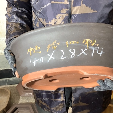 紫砂花盆手工制作