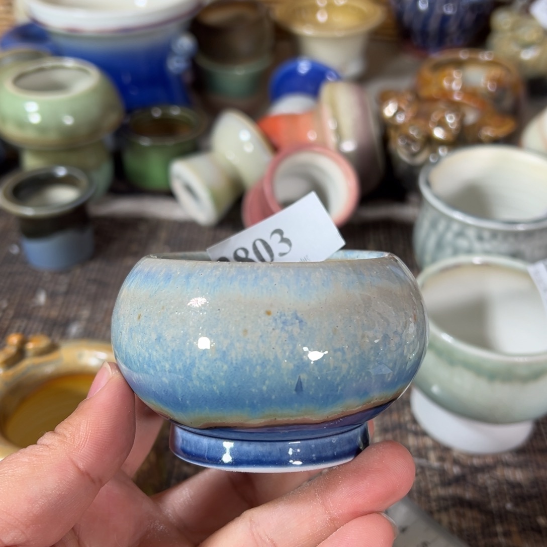 红陶景德镇手工花盆