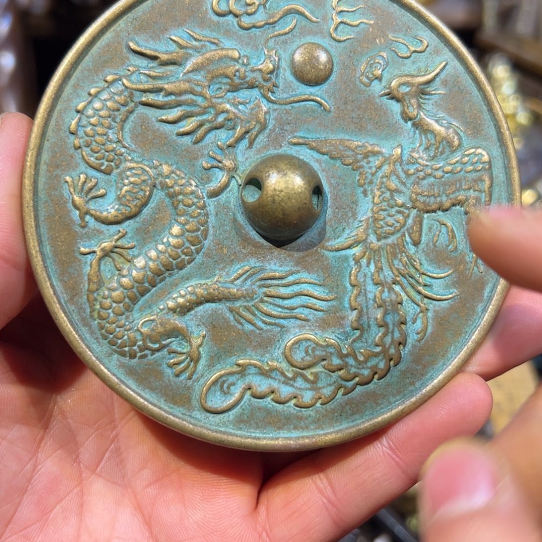 年年有铜铜器摆件