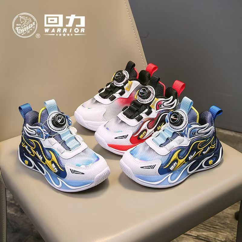 Warrior/回力318冰丝双网透气运动球鞋男童休闲款女童学生鞋F-13