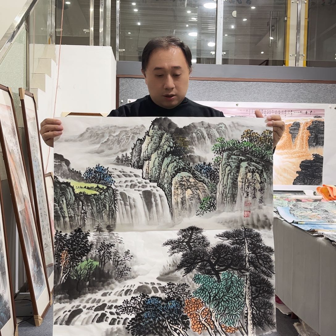 国画LT国画作品单幅任发