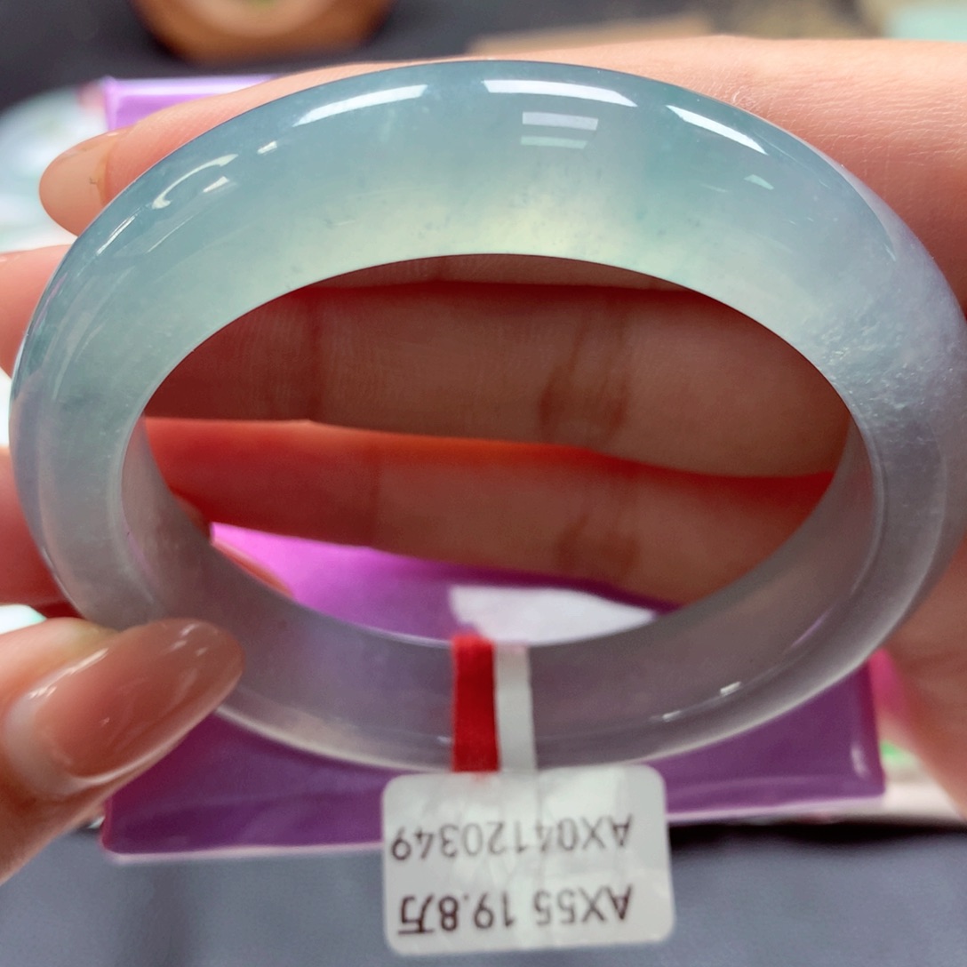 翡翠手镯未镶嵌55正（26）9号