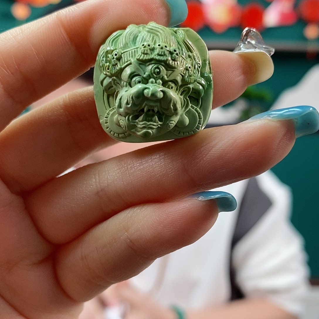 绿松石珠宝奇石未镶嵌