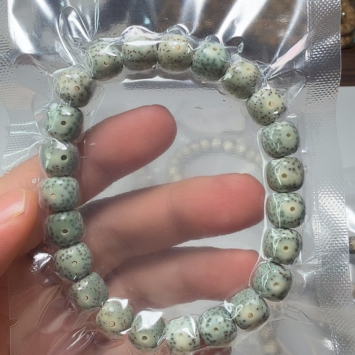 手串星月菩提月留白星点货