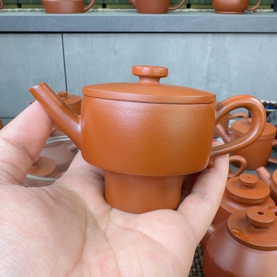 紫砂茶壶舞**二微瑕瓦杯