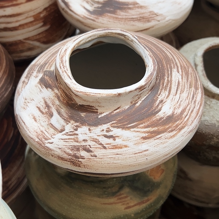 景德镇精品花盆栽适口7高7