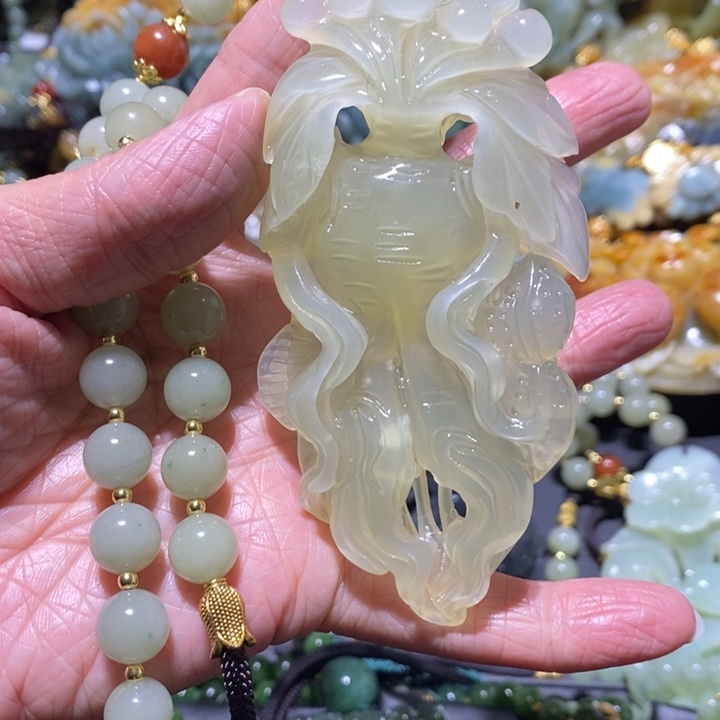 岫玉岫玉吊坠未镶嵌