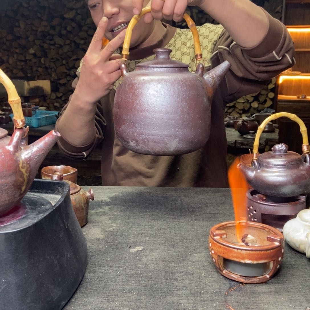 紫砂柴烧紫砂茶具1000