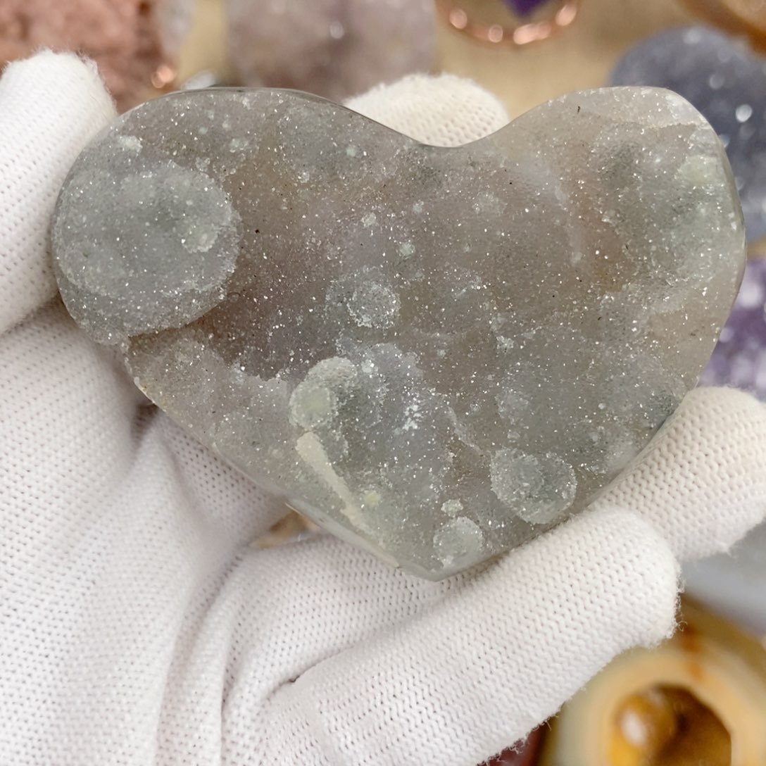 水晶水晶摆件9K金镶嵌