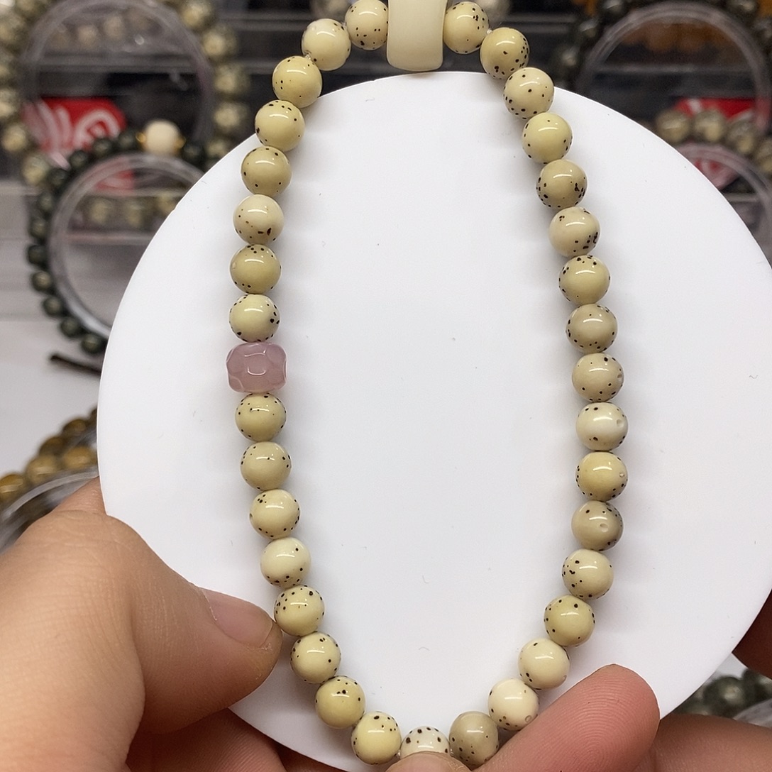 星月菩提吊坠7圆手持