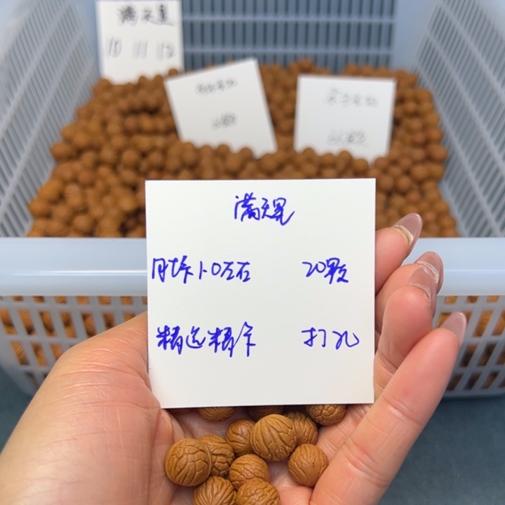 文玩核桃把件满天星