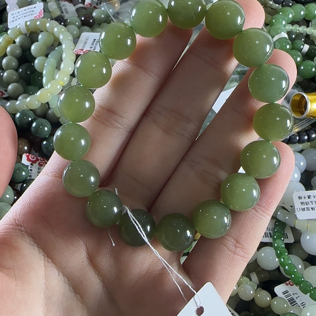 和田玉手链未镶嵌94