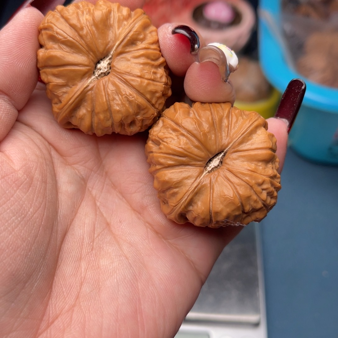 文玩核桃把件南瓜墩41