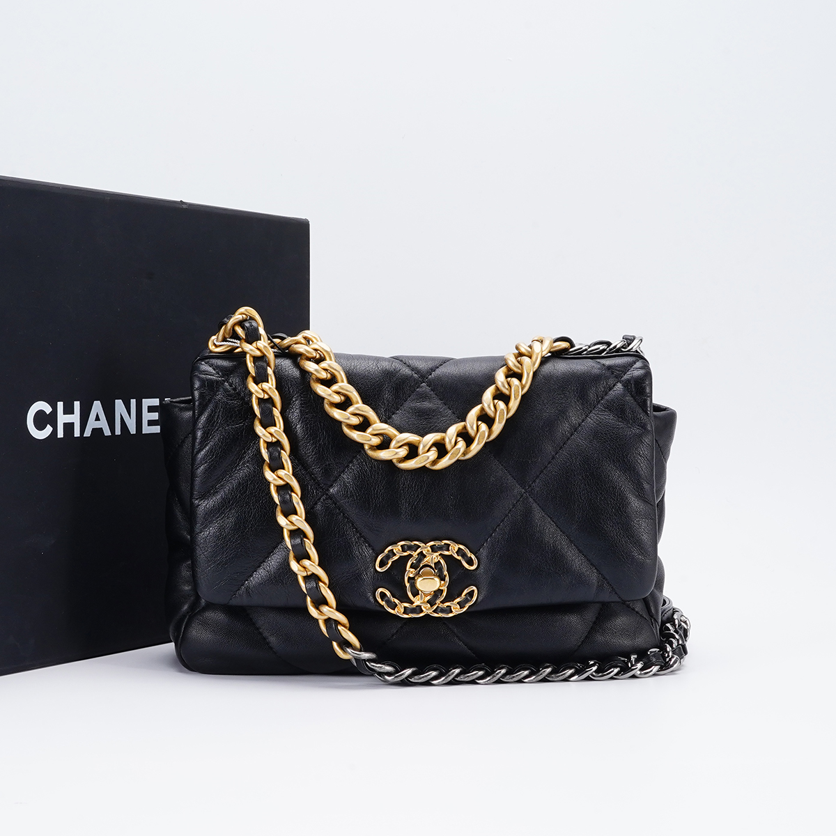 95新 Chanel/香奈儿 【总仓】19bag小号/BG22005499