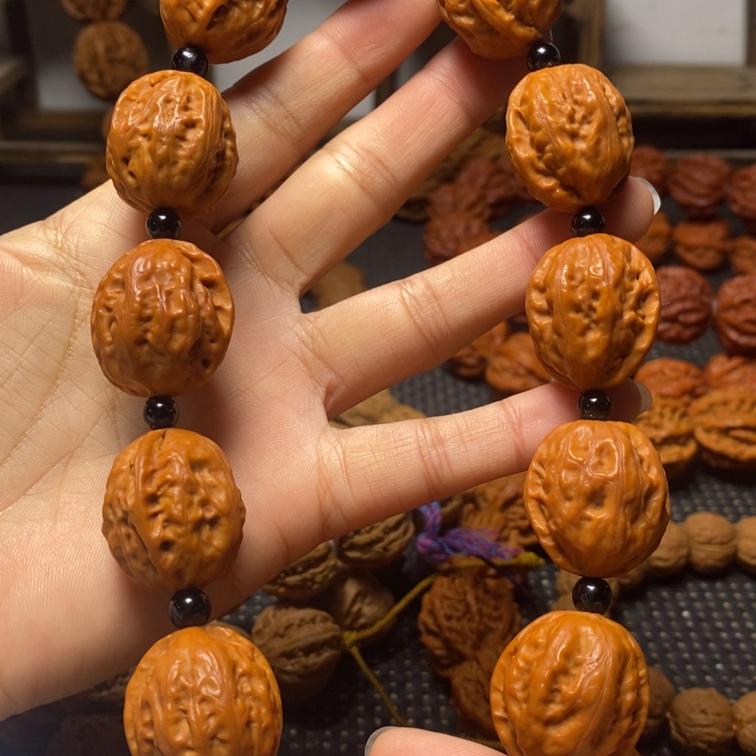 文玩核桃手串官帽八棱手持