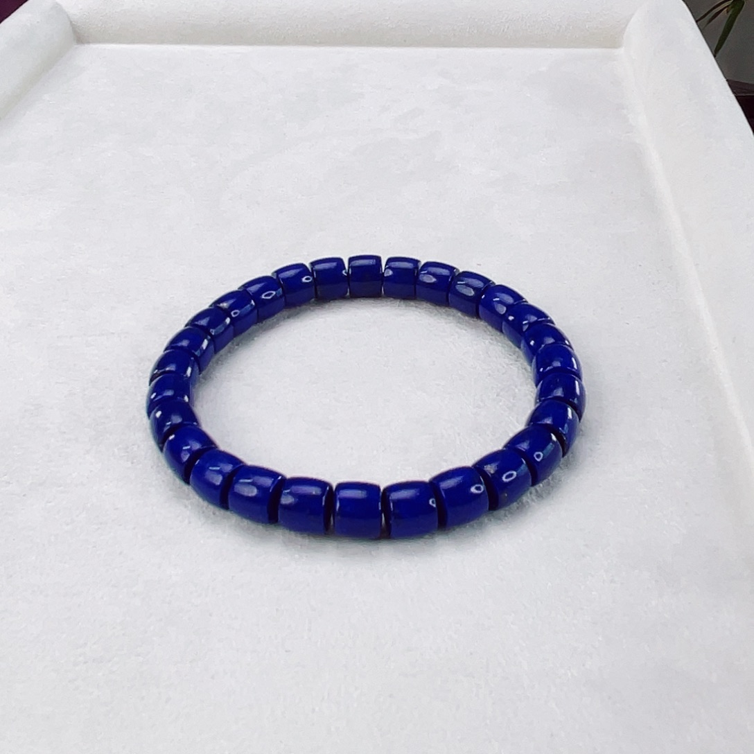 青金石手链未镶嵌7.5