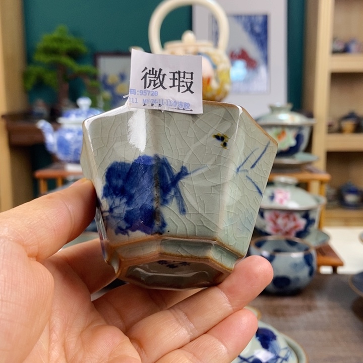 瓷片手工制作工艺精湛等特点