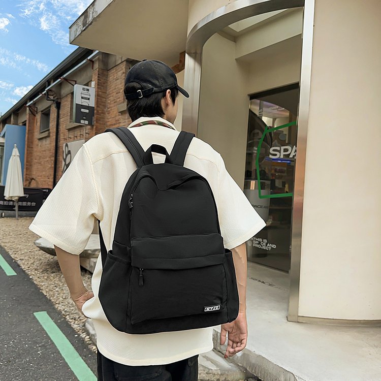 学院风双肩背包扎染系日韩版书包初中生初高中生纯户外大容量轻便