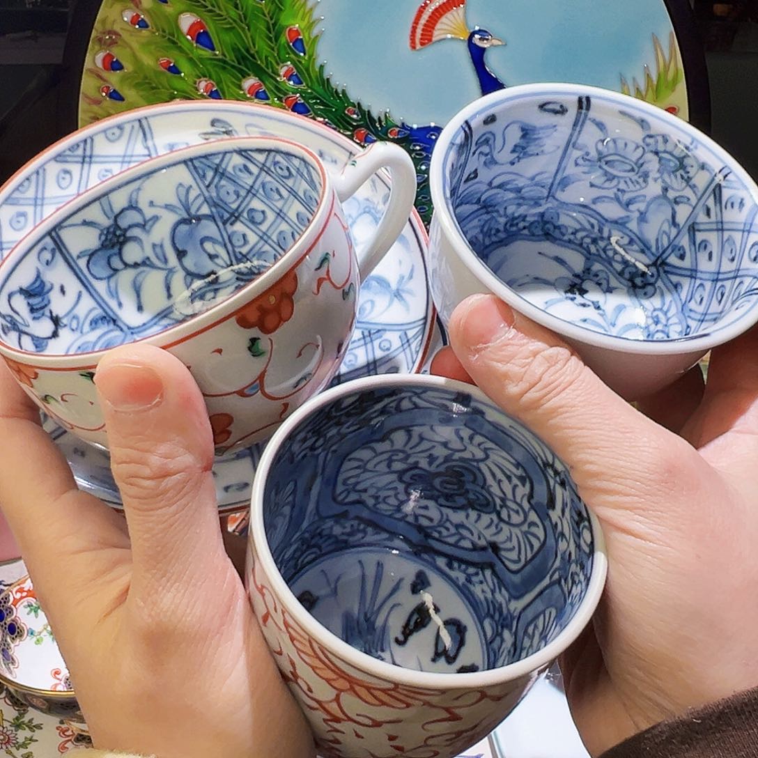 吉***6咖啡杯和茶杯是很配噢哦