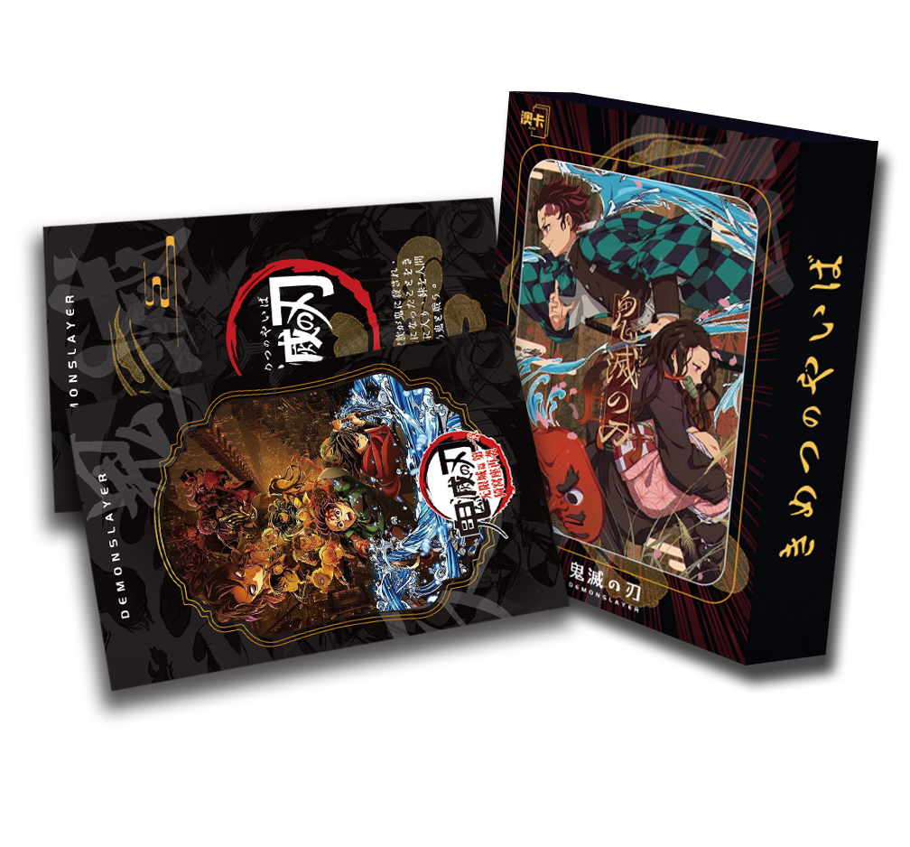 喜  《澳卡鬼灭之刃色纸第三弹》无限城 国产二创卡牌盲盒默认代拆
