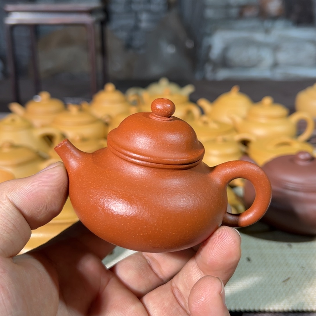 茶壶紫砂全手制作