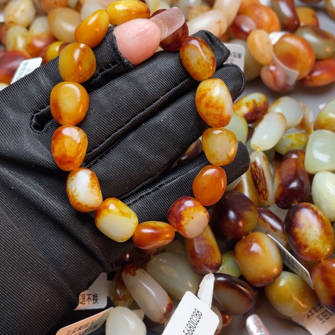 和田玉手链未镶嵌