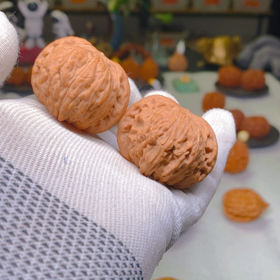 文玩核桃把件天花板磨盘