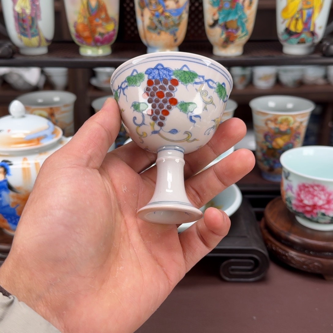 杯景德镇陶瓷艺术家作品欣赏