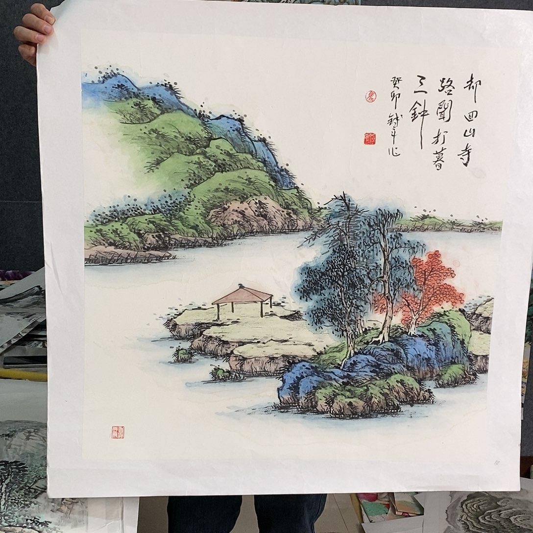 国画手写手绘国画作品217