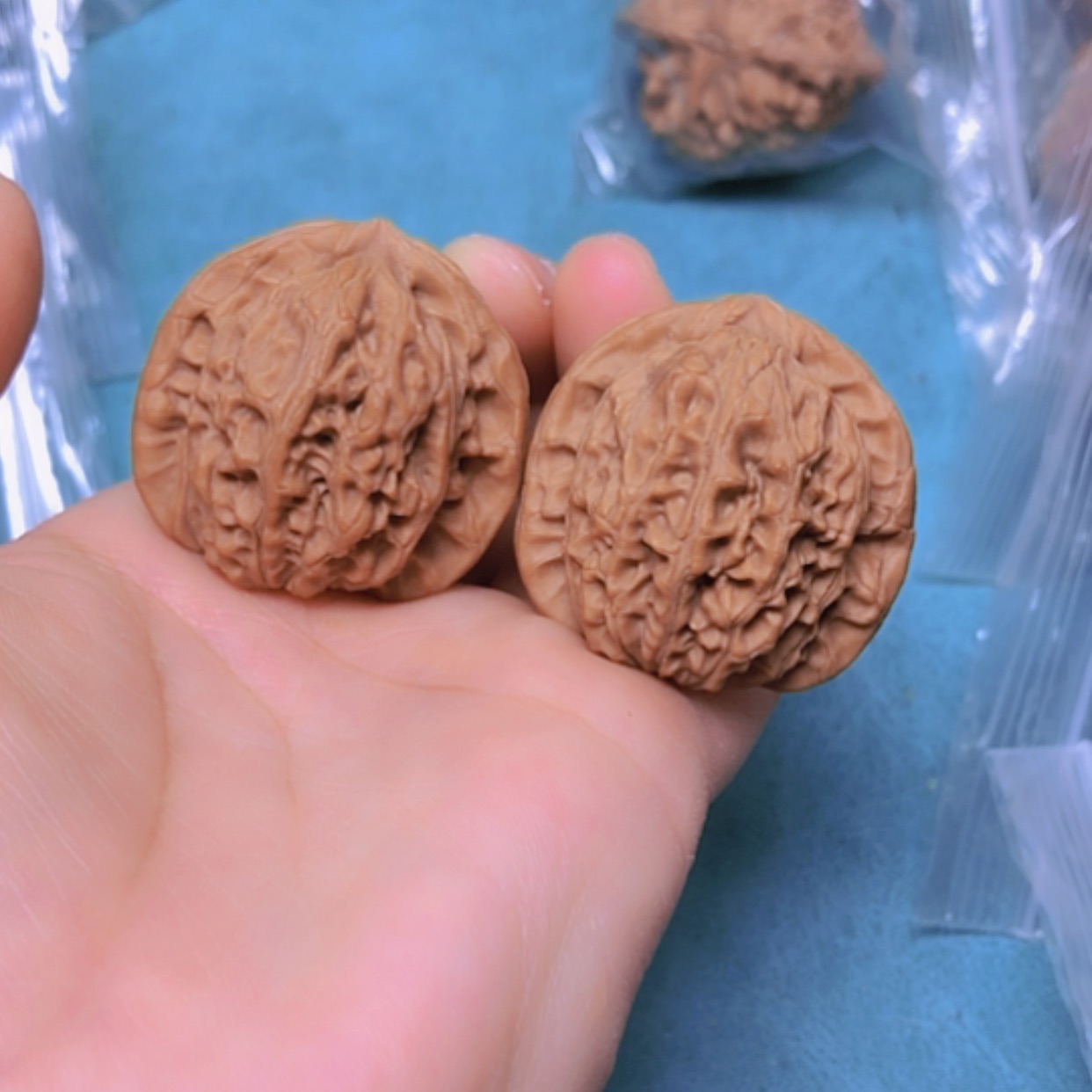 【闪购商品】把件核桃35.5小众赤灵龟背