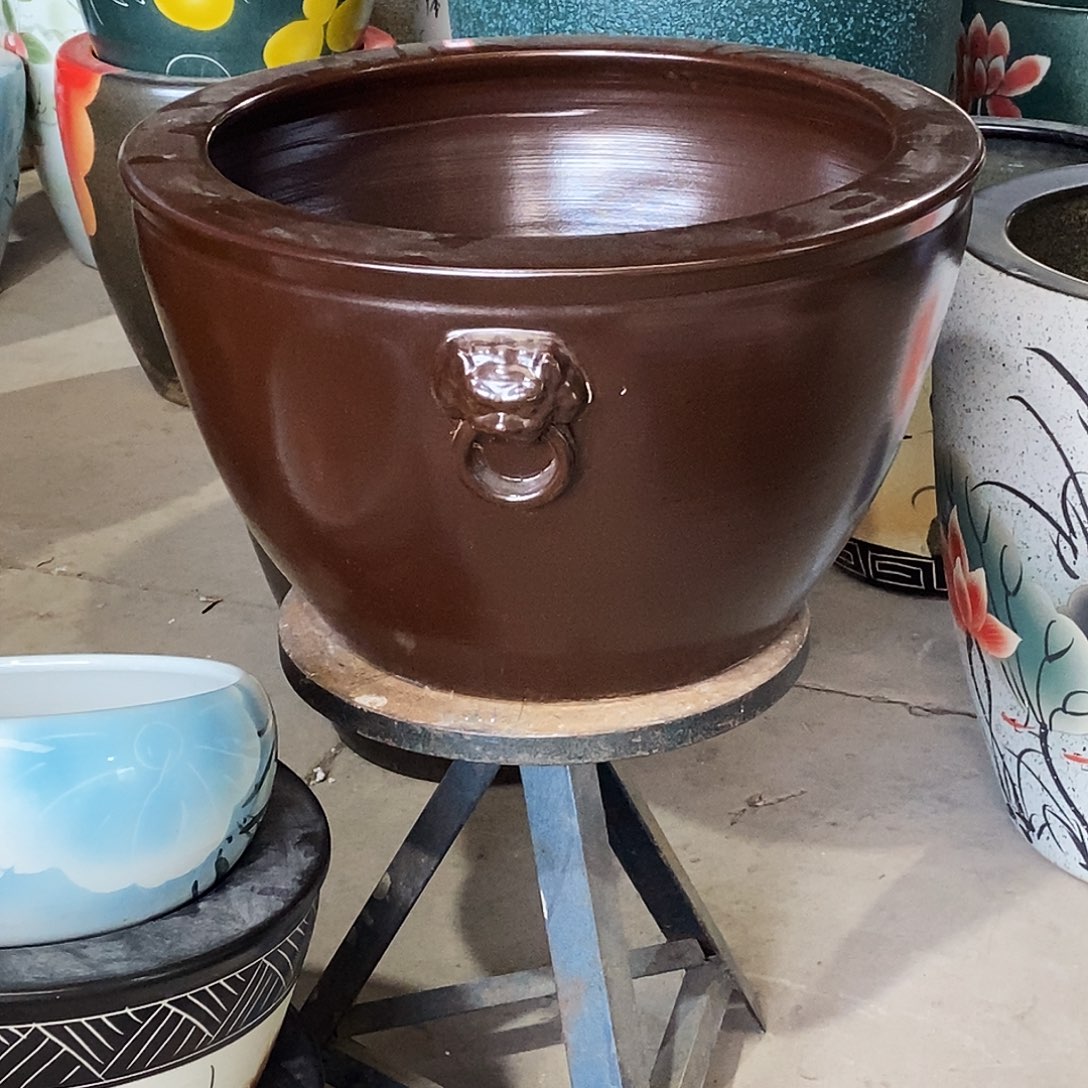 标***业陶摆件景德镇陶瓷直径52高32、景德镇陶瓷